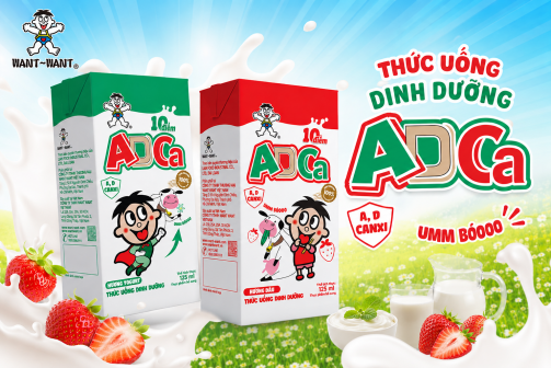 THỨC UỐNG DINH DƯỠNG ADCa – BỔ SUNG DINH DƯỠNG, TIẾP NĂNG LƯỢNG CHO NGÀY MỚI