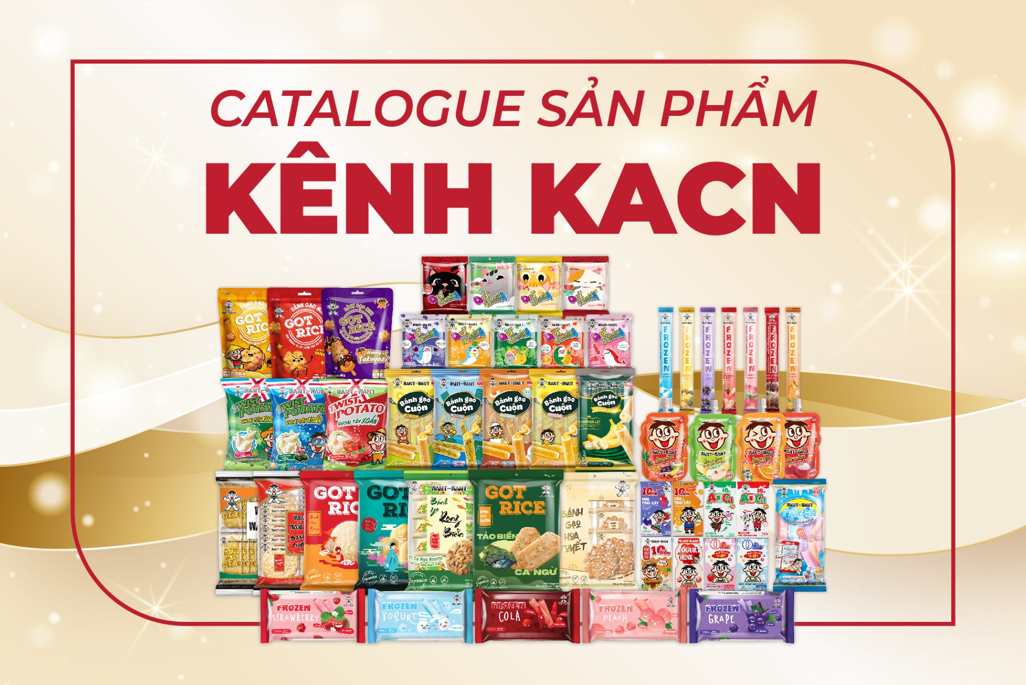 Want Want Catalouge KA người Hoa