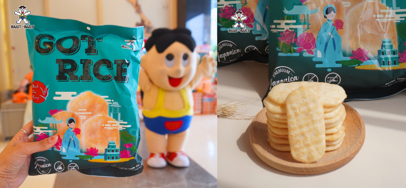 Bánh gạo Want Want Senbei Got Rice vị nước tương kiểu Nhật