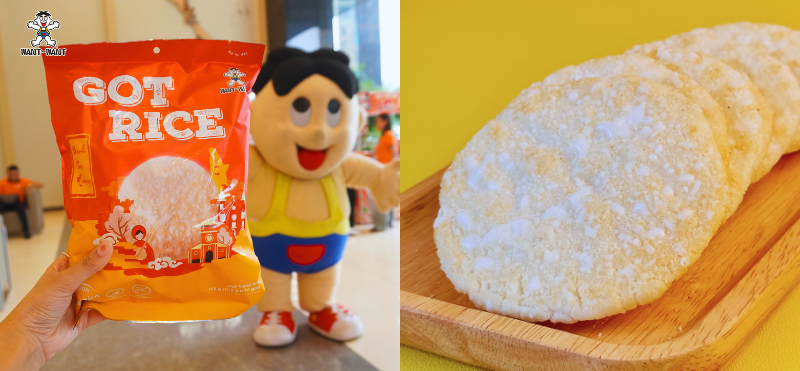 Bánh gạo nướng Want Want Got Rice vị hương gạo Nhật