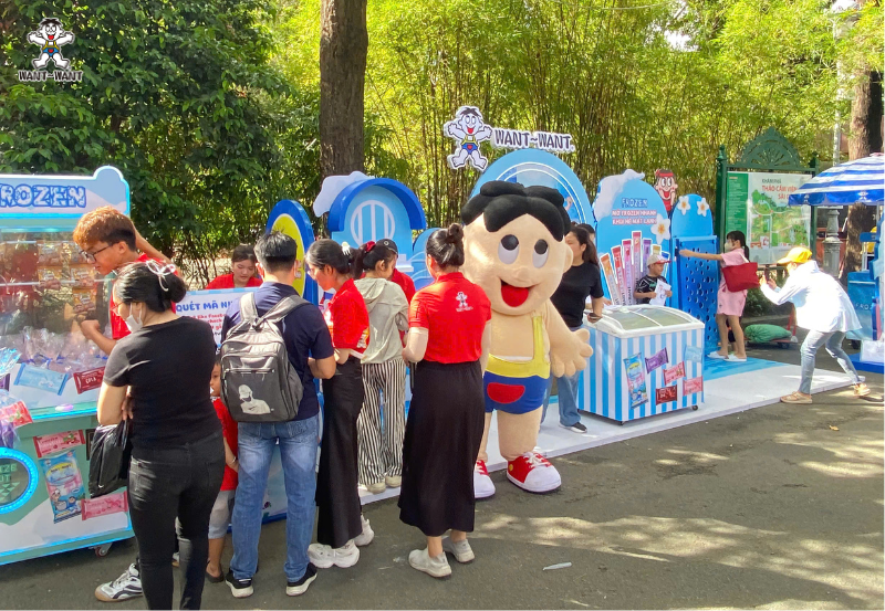 Join us at the Want Want Frozen booth from August to October 2025!