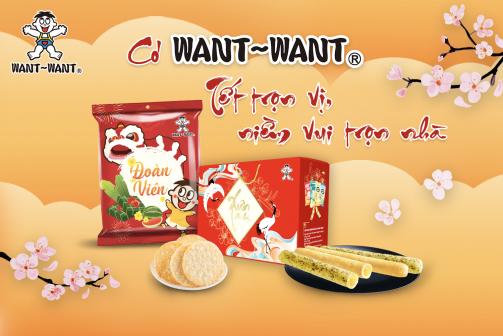 Set quà Tết Want Want 2026 - Từ hạt gạo tinh tuý đến món quà sang trọng, trọn vị đoàn viên