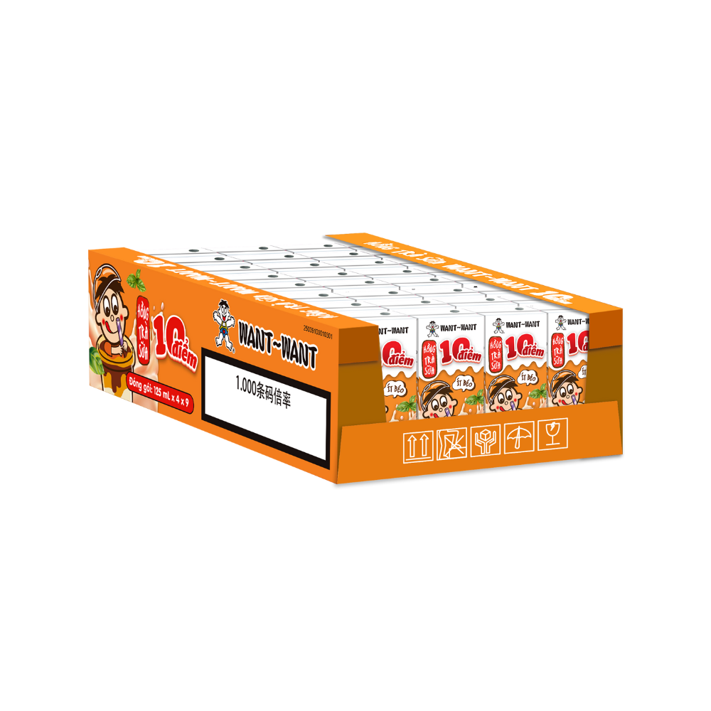 Hồng trà sữa Want Want 10 điểm ít béo