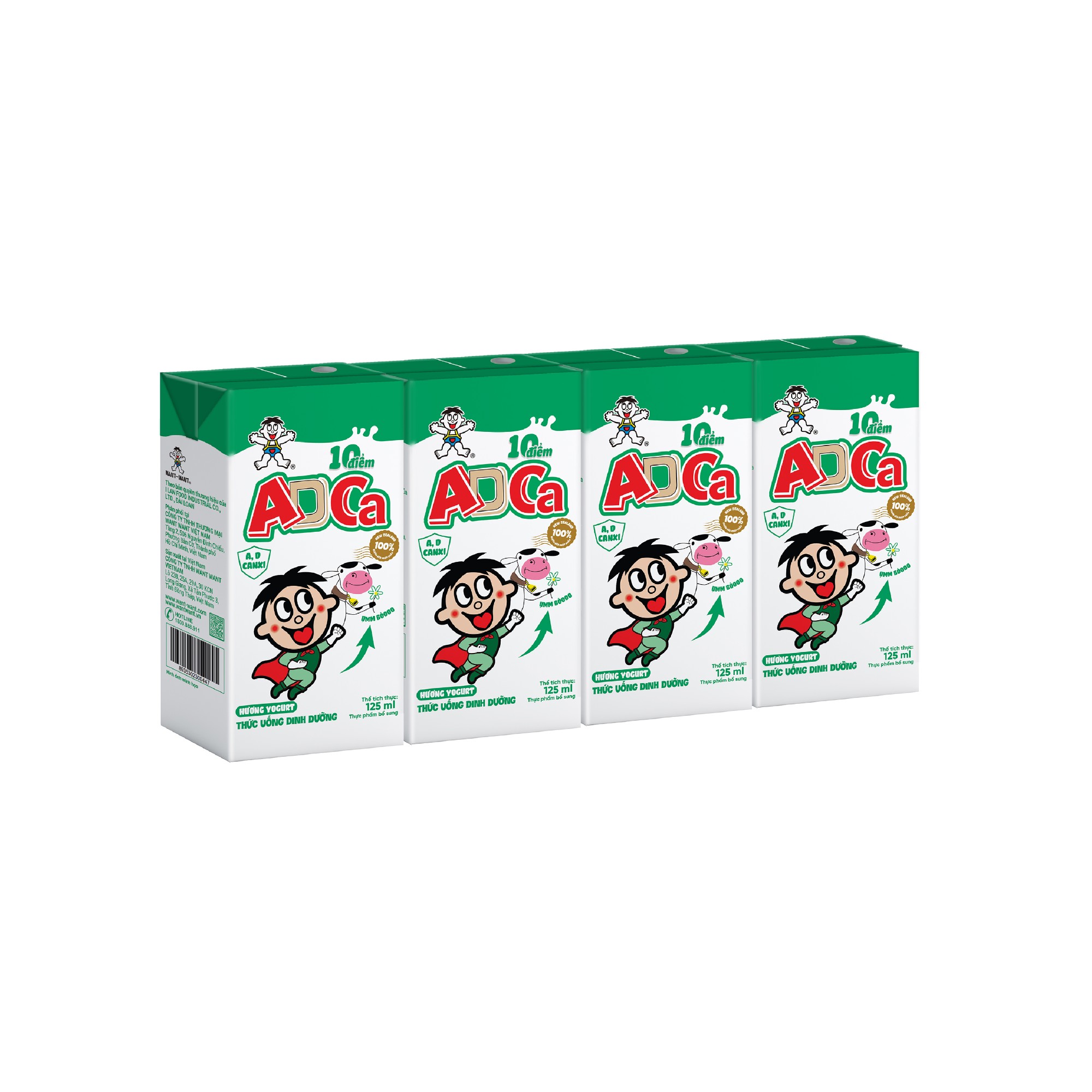 THỨC UỐNG DINH DƯỠNG WANT WANT YOGURT DRINK VỊ SỮA CHUA