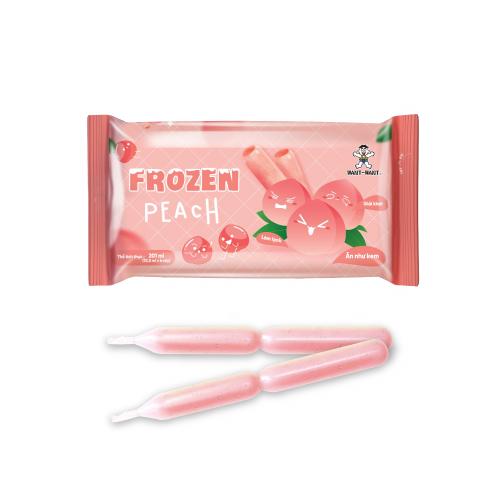 KEM / NƯỚC GIẢI KHÁT WANT WANT FROZEN MINI HƯƠNG ĐÀO 201ML
