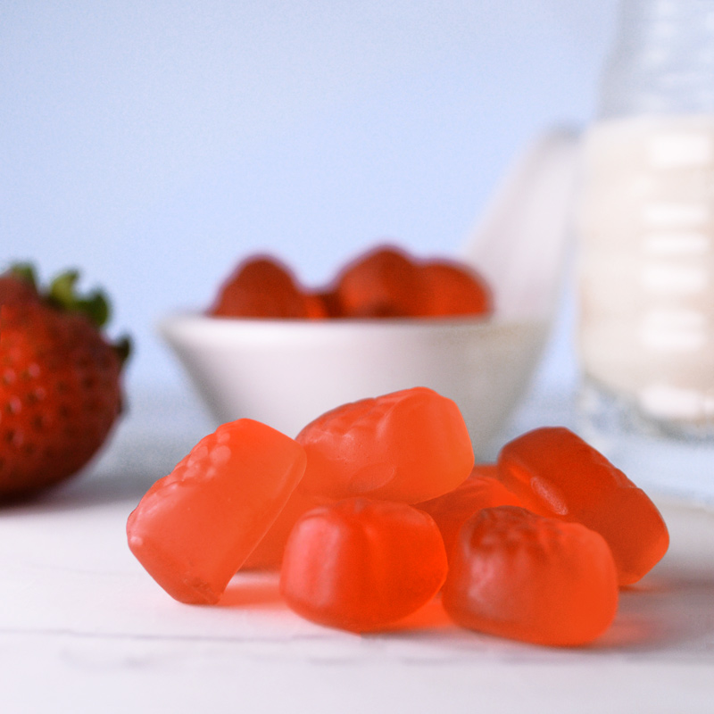 WANT WANT QQ Gummies Strawberry Flavor 20g, 70g