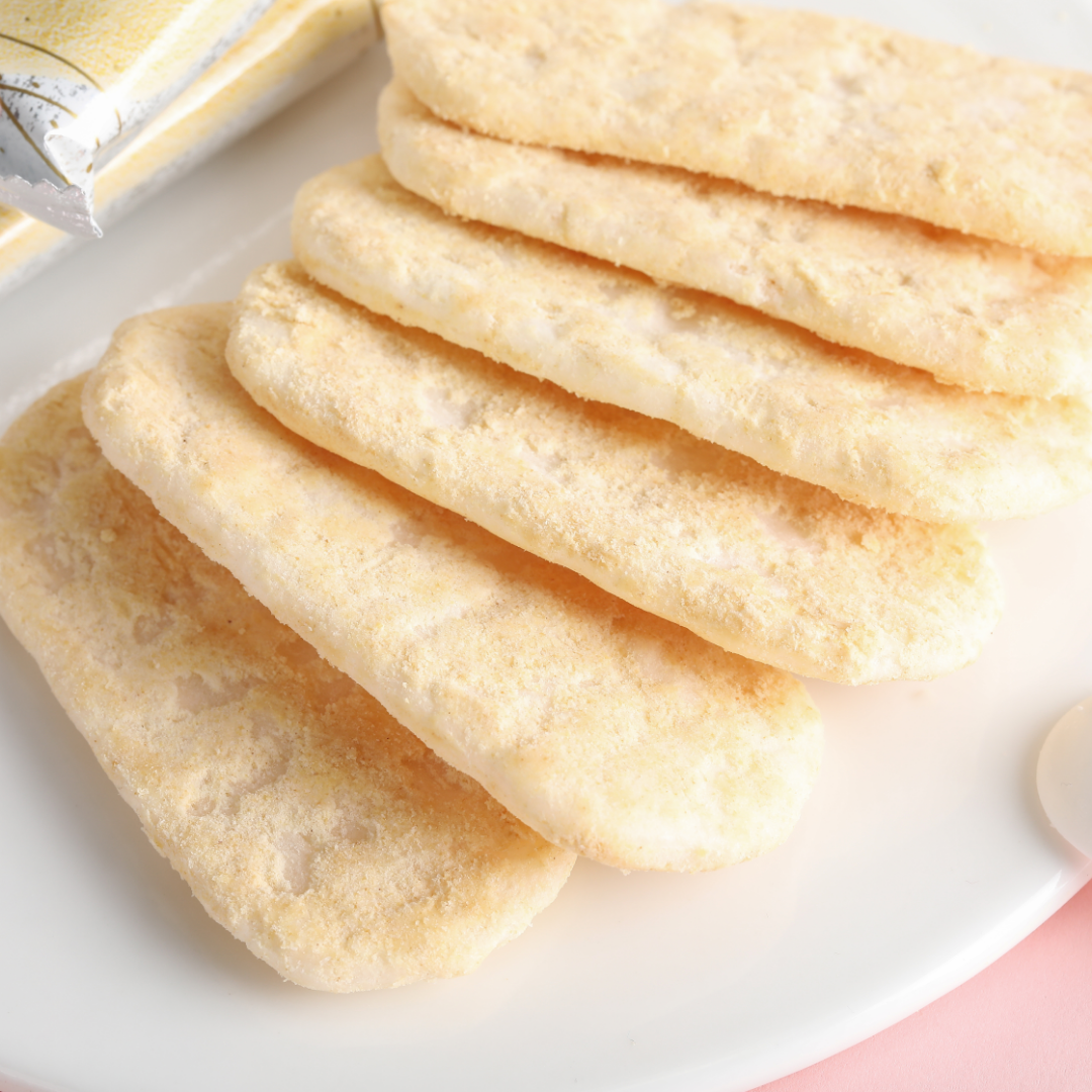 WANT WANT Bánh Gạo Senbei 52g, dây 10 gói (Vị Nước Tương Kiểu Nhật)