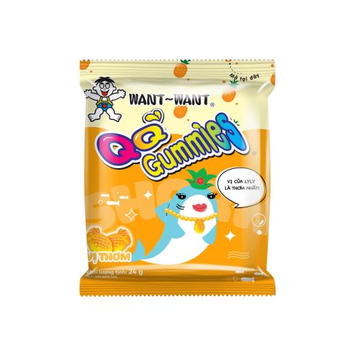 KẸO DẺO WANT WANT QQ GUMMIES SHARK VỊ THƠM 24G