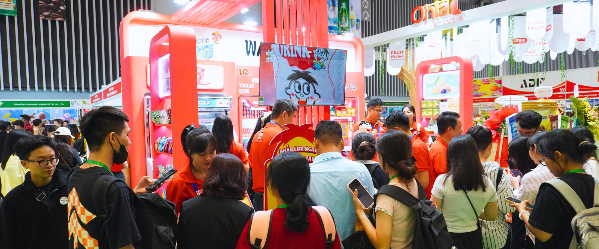 Want Want có mặt tại triển lãm Vietfood & beverage and Propack 2025